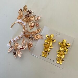 Clip on earring and ear accessories